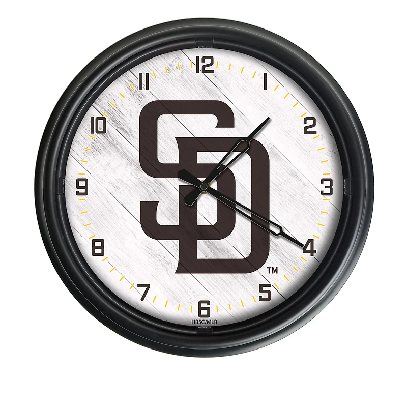 San Diego Padres Indoor/Outdoor LED Wall Clock