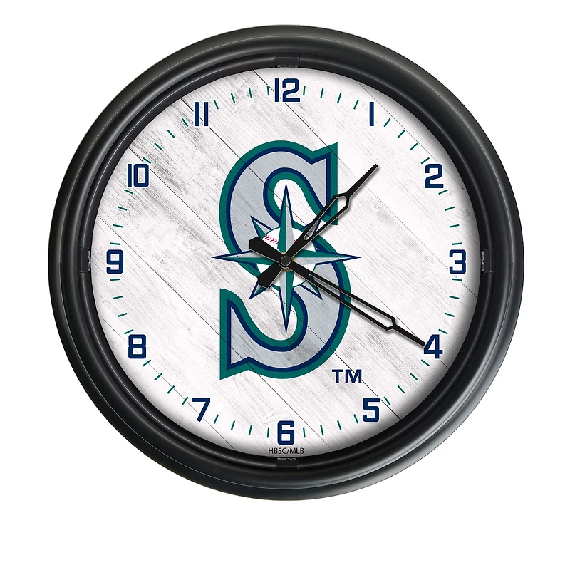 Seattle Mariners Indoor/Outdoor LED Wall Clock