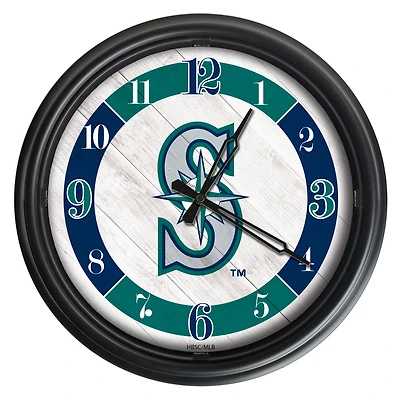 Seattle Mariners Indoor/Outdoor LED Wall Clock