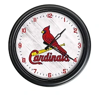 St. Louis Cardinals Indoor/Outdoor LED Wall Clock