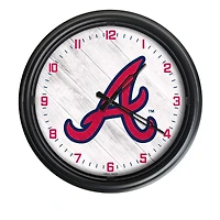 Atlanta Braves Indoor/Outdoor LED Wall Clock