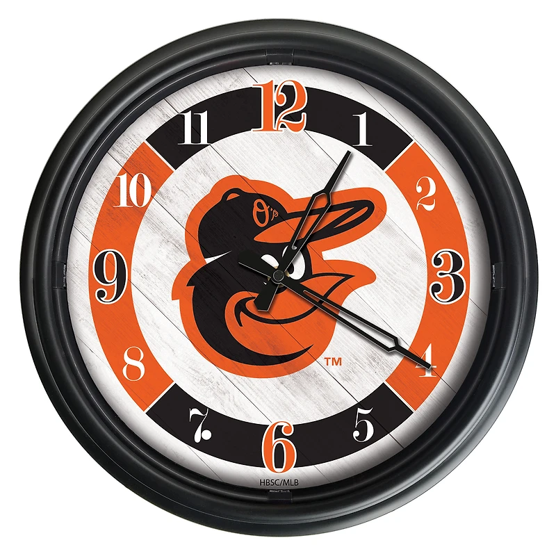 Baltimore Orioles Indoor/Outdoor LED Wall Clock