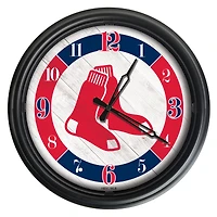 Boston Red Sox Indoor/Outdoor LED Wall Clock
