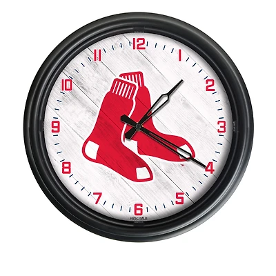 Boston Red Sox Indoor/Outdoor LED Wall Clock