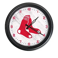 Boston Red Sox Indoor/Outdoor LED Wall Clock