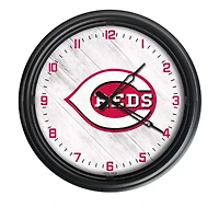 Cincinnati Reds Indoor/Outdoor LED Wall Clock