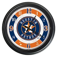 Houston Astros Indoor/Outdoor LED Wall Clock