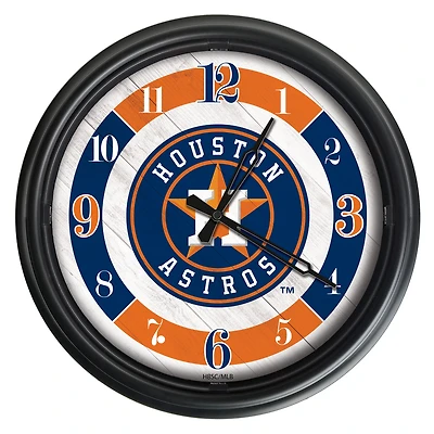 Houston Astros Indoor/Outdoor LED Wall Clock