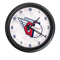 Cleveland Guardians Indoor/Outdoor LED Wall Clock