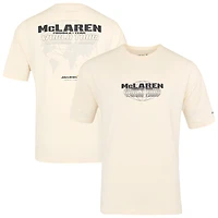 Unisex Cream McLaren F1 Team 2025 World Tour Graphic T-Shirt
