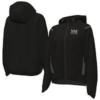 Women's Under Armour  Black New Mexico State Aggies UA Storm Raglan Woven Full-Zip Hoodie