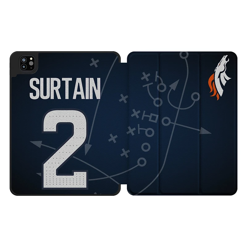 Keyscaper Patrick Surtain Denver Broncos iPad Tablet Case