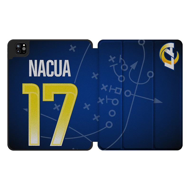 Keyscaper Puka Nacua Los Angeles Rams iPad Tablet Case