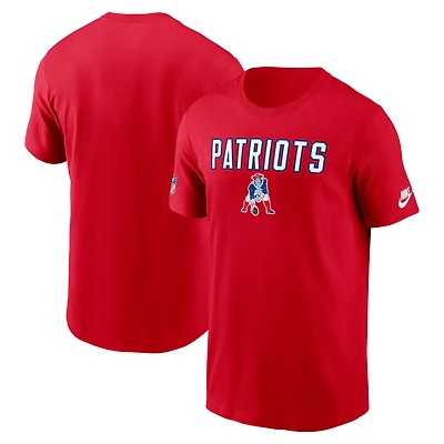 Men's Nike Red New England Patriots Alt Pack Onside Conversion Performance T-Shirt