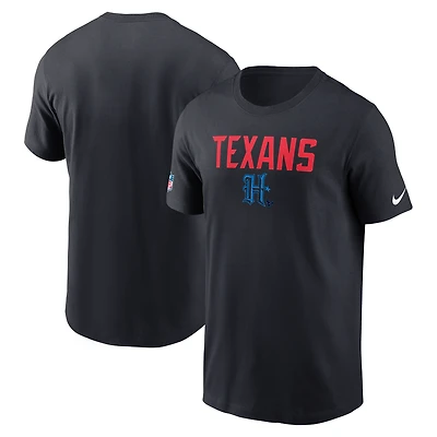 Men's Nike Navy Houston Texans Alt Pack Onside Conversion Performance T-Shirt