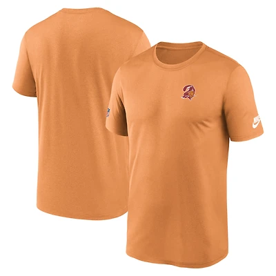 Men's Nike Orange Tampa Bay Buccaneers Sideline Alt Pack Small Logo Legend Performance T-Shirt