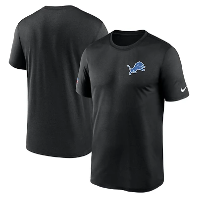 Men's Nike Black Detroit Lions Sideline Alt Pack Legend Dri-FIT T-Shirt