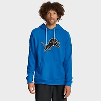 Men's Nike Blue Detroit Lions Sideline Standard Issue Initial Home Dri-FIT Hoodie