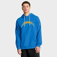 Men's Nike Powder Blue Los Angeles Chargers Sideline Standard Issue Initial Home Dri-FIT Hoodie