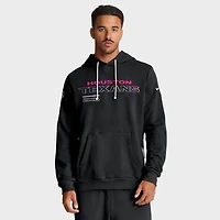 Men's Nike Black Houston Texans 2025 NFL Crucial Catch Sideline Standard Issue Dri-FIT Hoodie