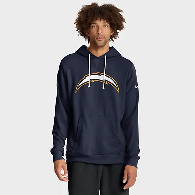 Men's Nike Navy Los Angeles Chargers Sideline Standard Issue Alt 2 Dri-FIT Hoodie
