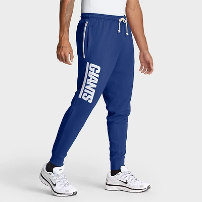 Men's Nike Royal New York Giants Sideline Standard Issue Ground Game Dri-FIT Taper Pants