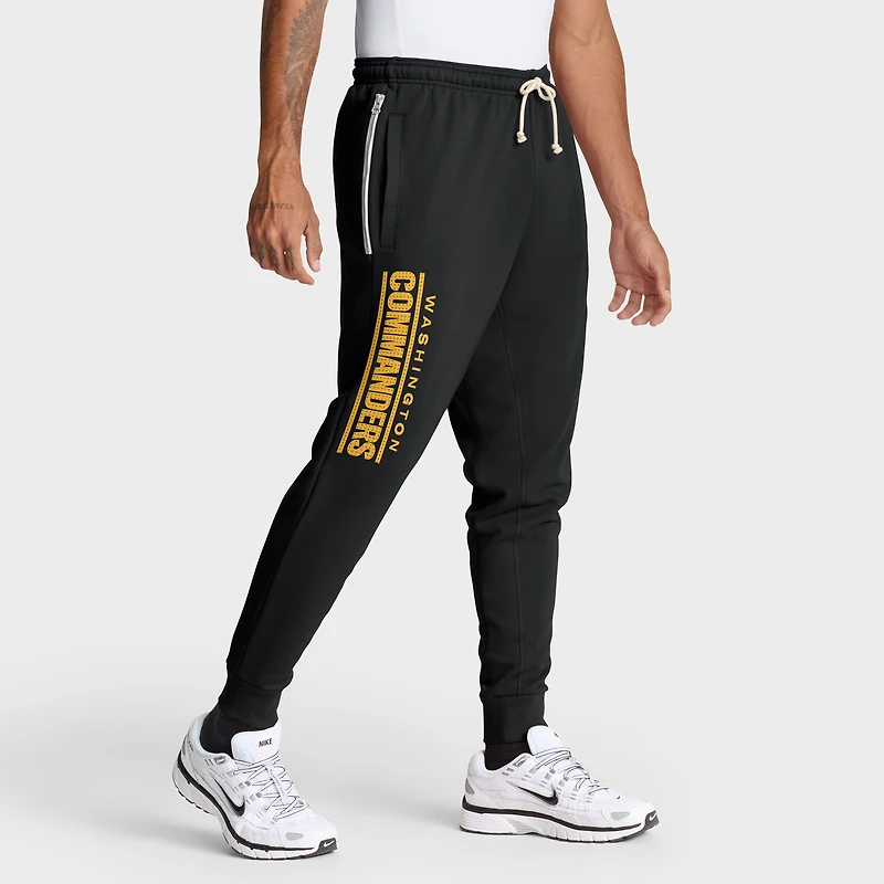 Men's Nike Black Washington Commanders Sideline Standard Issue Ground Game Dri-FIT Taper Pants