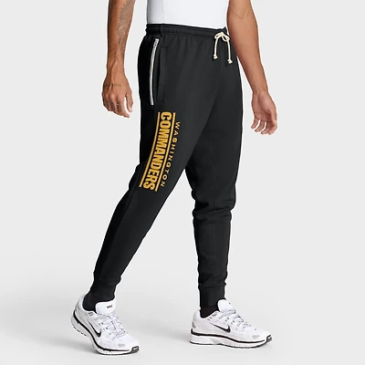 Men's Nike Black Washington Commanders Sideline Standard Issue Ground Game Dri-FIT Taper Pants