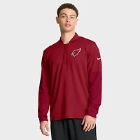 Men's Nike Cardinal Arizona Cardinals Sideline Dri-FIT Half-Zip Pullover