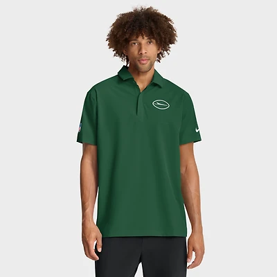 Men's Nike Green New York Jets Sideline City Pride Woven Performance Polo