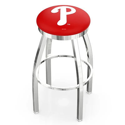 Philadelphia Phillies 30" Chrome Swivel Bar Stool