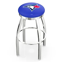 Toronto Blue Jays 30" Chrome Swivel Bar Stool
