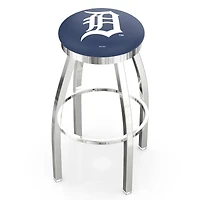 Detroit Tigers 30" Chrome Swivel Bar Stool