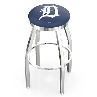 Detroit Tigers 36" Chrome Swivel Counter Stool
