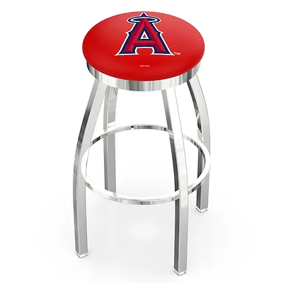 Los Angeles Angels 36" Chrome Swivel Counter Stool