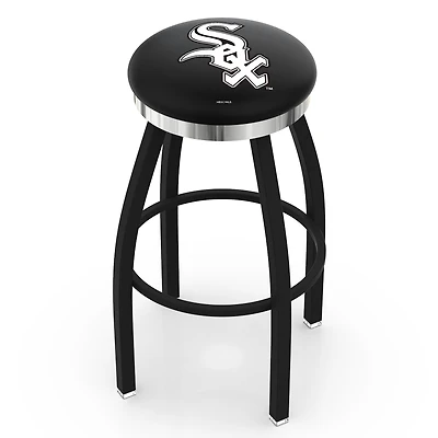 Chicago White Sox 30" Swivel Counter Stool with Chrome Accent