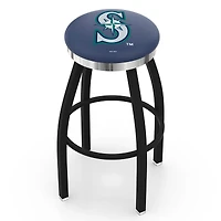 Seattle Mariners 30" Swivel Counter Stool with Chrome Accent