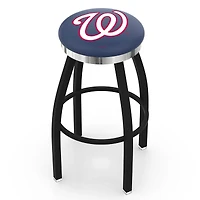 Washington Nationals 36" Swivel Counter Stool with Chrome Accent