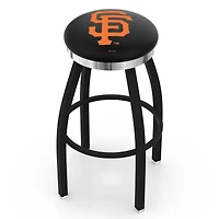 San Francisco Giants 36" Swivel Counter Stool with Chrome Accent