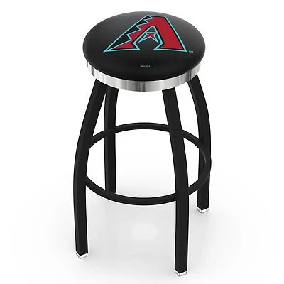 Arizona Diamondbacks 36" Swivel Counter Stool with Chrome Accent