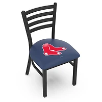 Boston Red Sox 18" Chair with Black Wrinkle Finish
