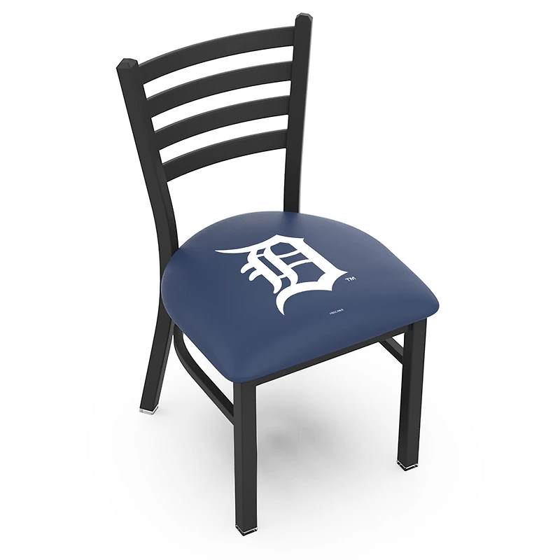 Detroit Tigers 18" Chair with Black Wrinkle Finish