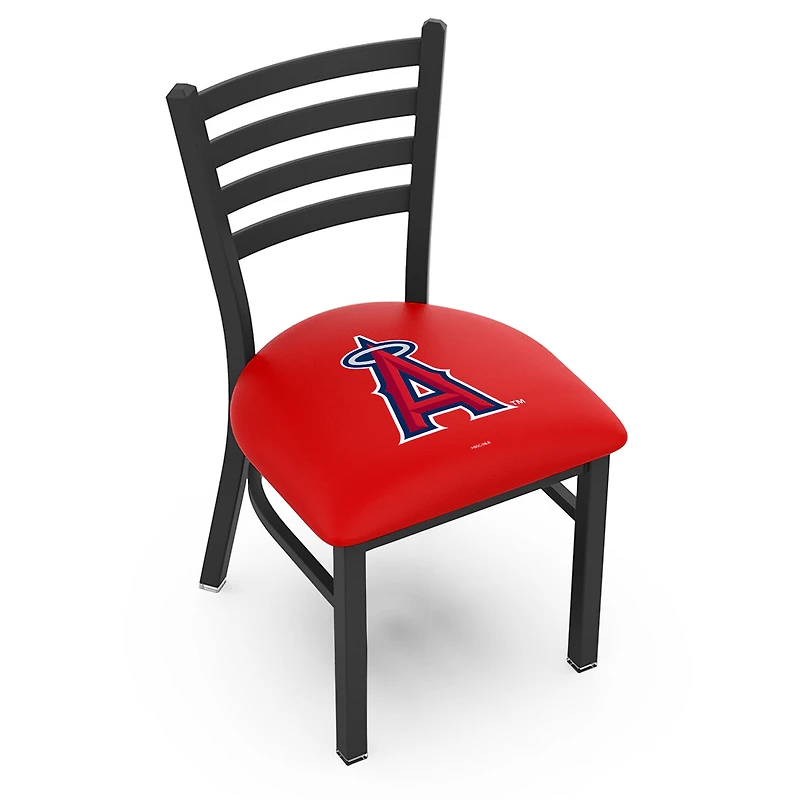 Los Angeles Angels 18" Chair with Black Wrinkle Finish