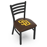 San Diego Padres 18" Chair with Black Wrinkle Finish