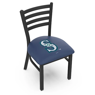Seattle Mariners 18" Chair with Black Wrinkle Finish