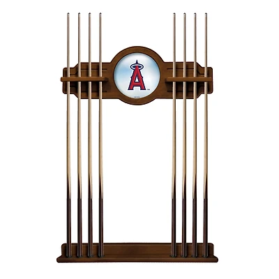 Chardonnay Los Angeles Angels Eight Stick Wood Pool Cue Rack