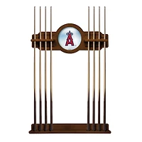 Chardonnay Los Angeles Angels Eight Stick Wood Pool Cue Rack
