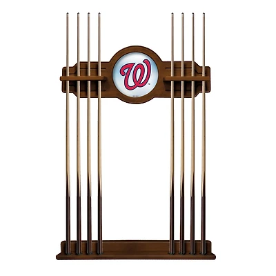 Chardonnay Washington Nationals Eight Stick Wood Pool Cue Rack