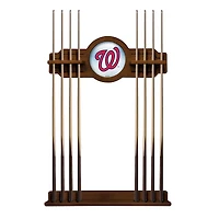 Chardonnay Washington Nationals Eight Stick Wood Pool Cue Rack