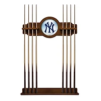 Chardonnay New York Yankees Eight Stick Wood Pool Cue Rack